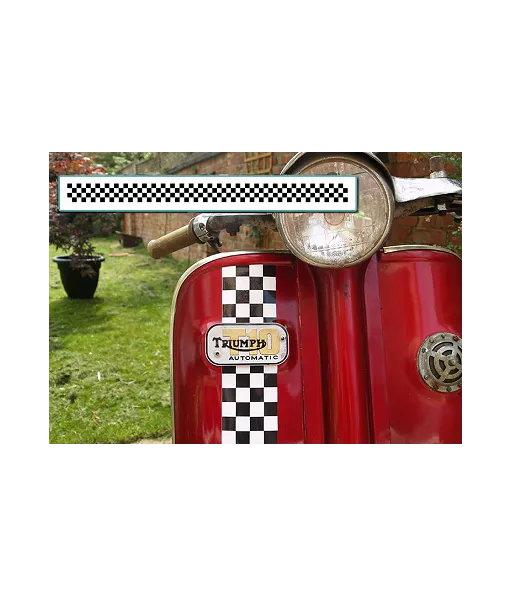 Chequered Pattern Decal